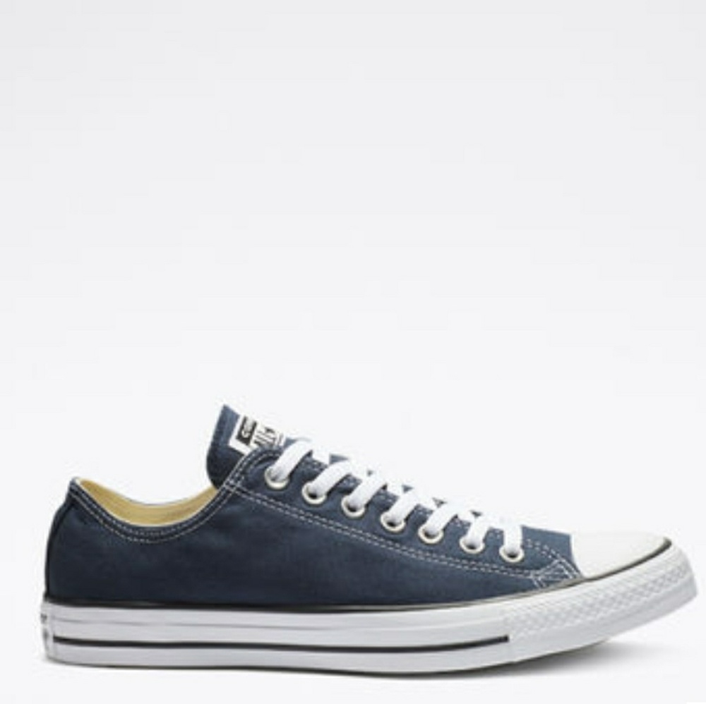 Unisex Chuck Taylor All Star Navy Low Cut Converse - Picture 8 of 8